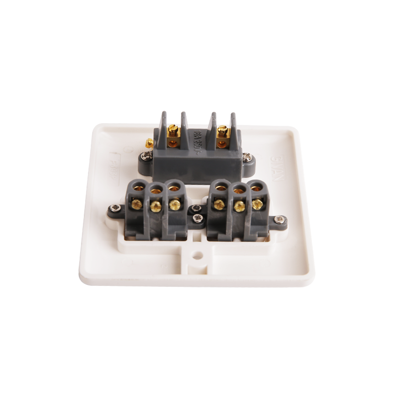 Soquete de baquelite multifuncional de 16A com interruptor de 2 grupos 10a HK6216FW-UN