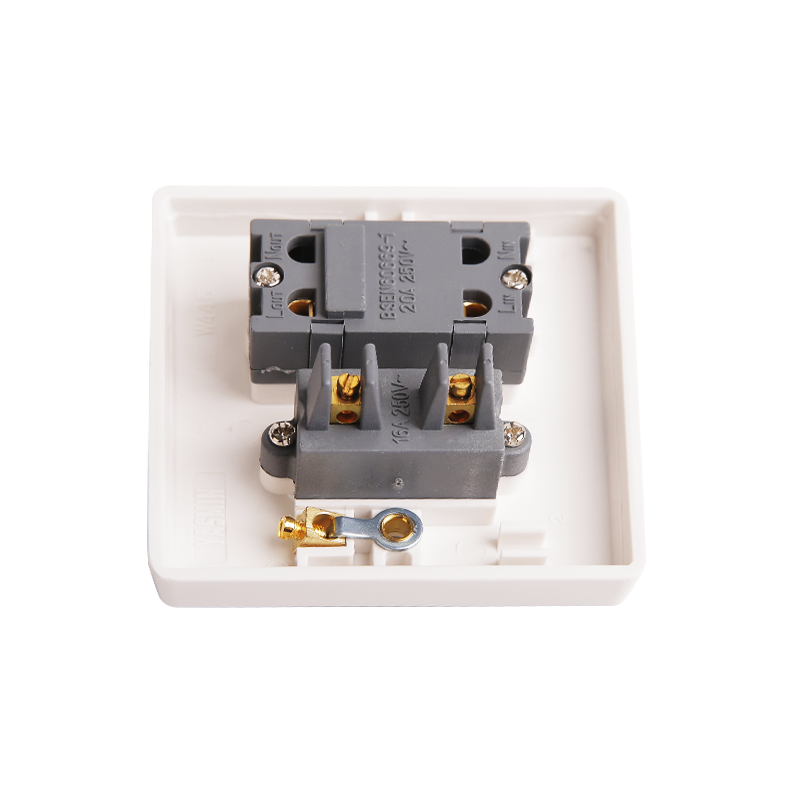 Soquete multifuncional 16A com interruptor de baquelite de 2 grupos 20A HK6116WW-UN