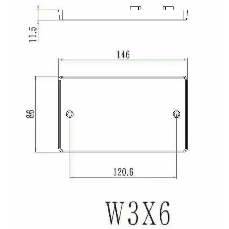 Baquelite 13A 2 Gang Switched Socket HK6213W